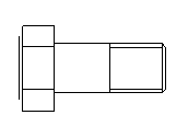 0D875 BOLT HEXHEAD SV.dwg