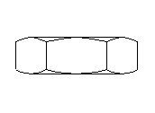 10 HEX NUT SV.dwg