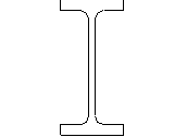 30X433 W-SHAPE END ELEV.dwg