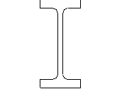 30X526 W-SHAPE END ELEV.dwg