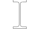33X424 W-SHAPE END ELEV.dwg
