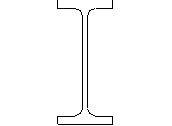 36X485 W-SHAPE END ELEV.dwg