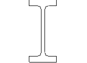 36X720 W-SHAPE END ELEV.dwg