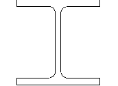 04X13 W-SHAPE END ELEV.dwg