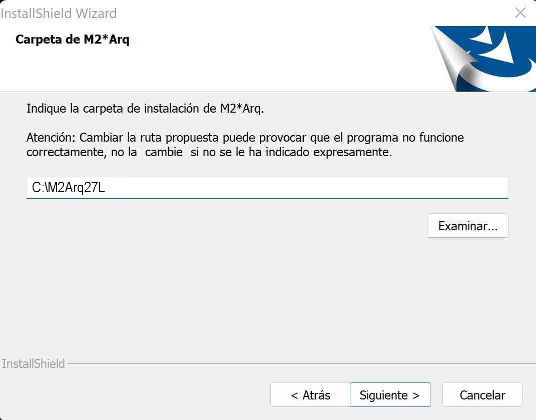 Carpeta de instalaci&oacute;n
