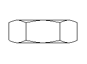 8 HEX NUT SV.dwg
