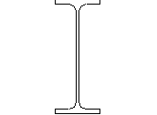 21X083 W-SHAPE END ELEV.dwg